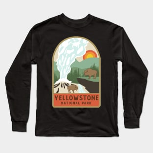 Yellowstone Park vintage Long Sleeve T-Shirt